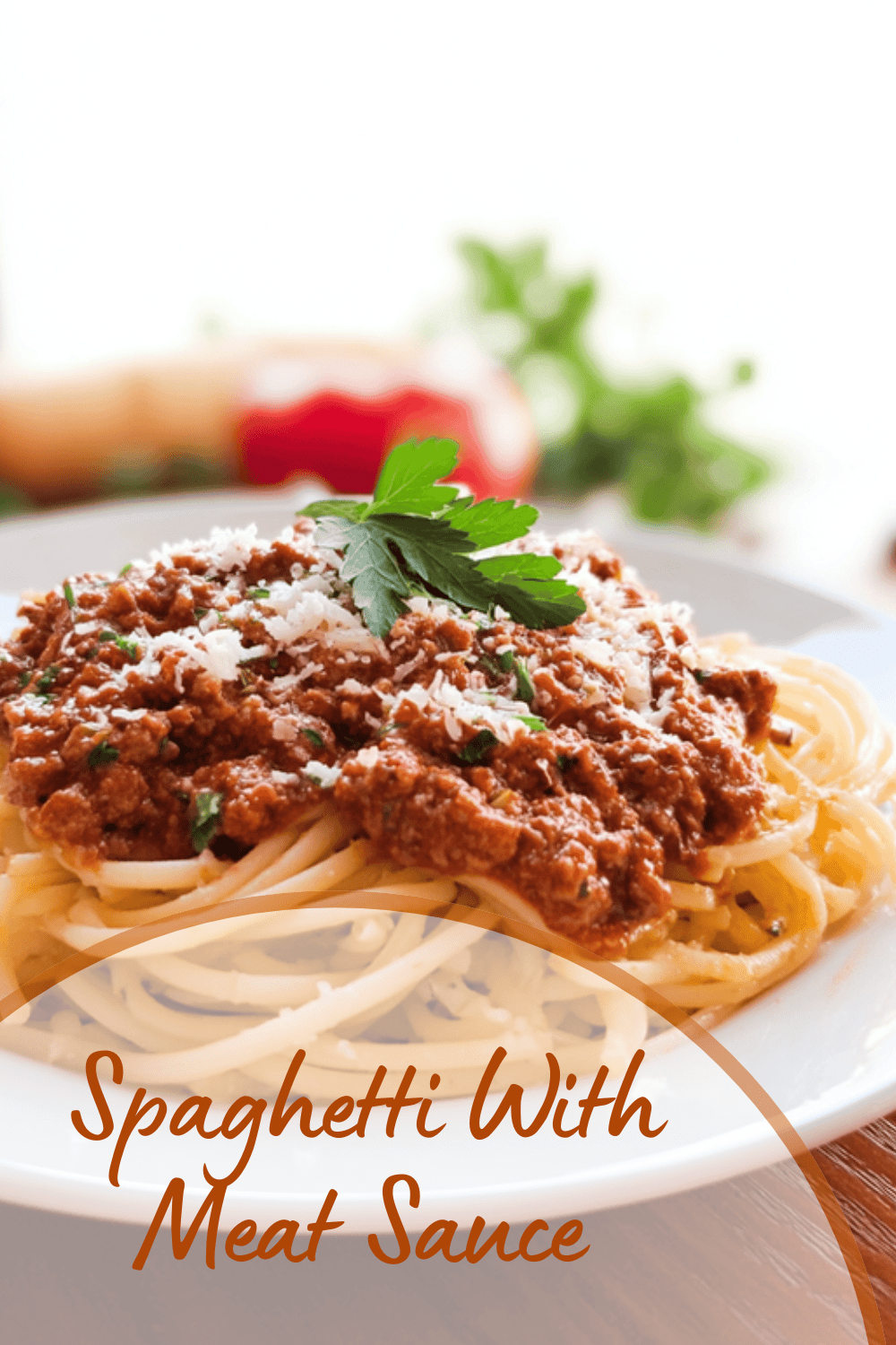 Homemade Spaghetti Sauce Recipe Made From Fresh Ingredients 7 Spaghetti With Meat Sauce