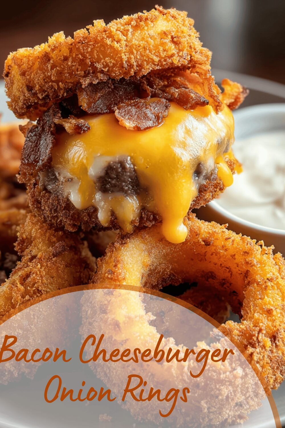 Burger Stuffed Onion Rings Recipe For Crispy Flavorful Bites 7 Bacon Cheeseburger Onion Rings