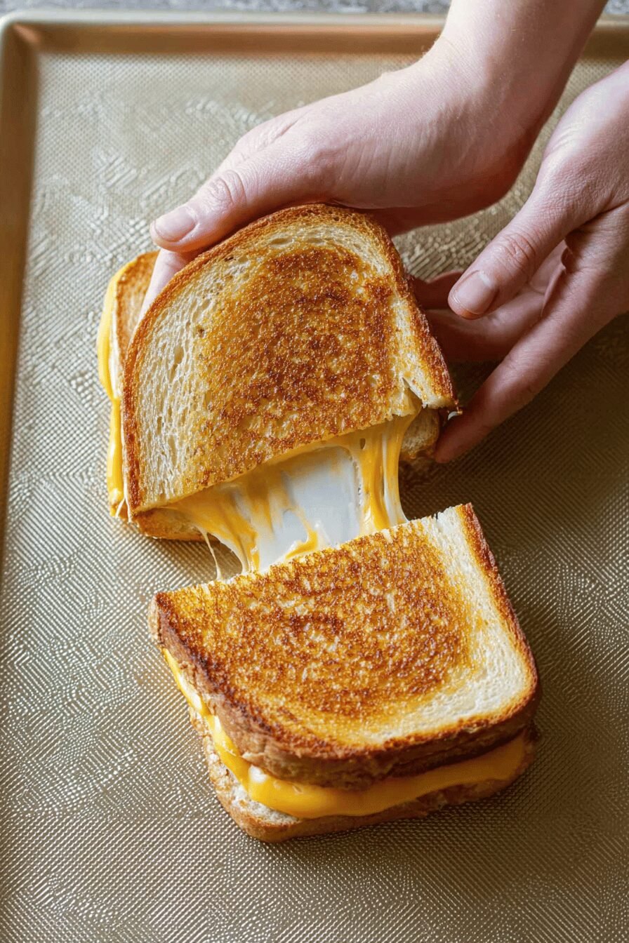 Baked Grilled Cheese