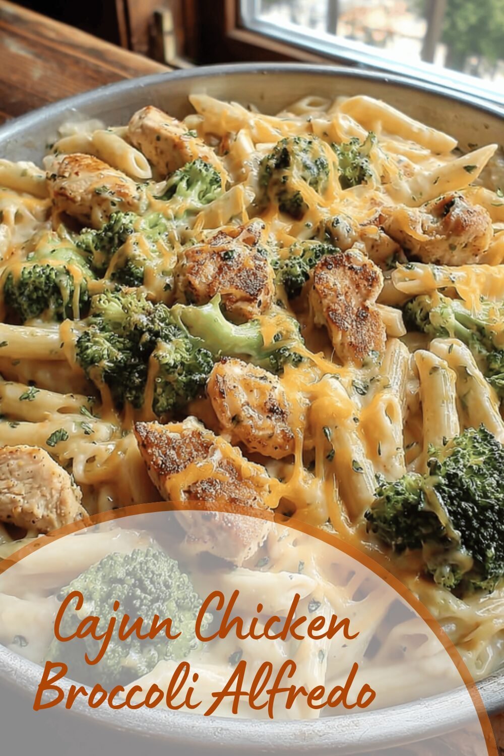 Cajun Chicken Broccoli Alfredo