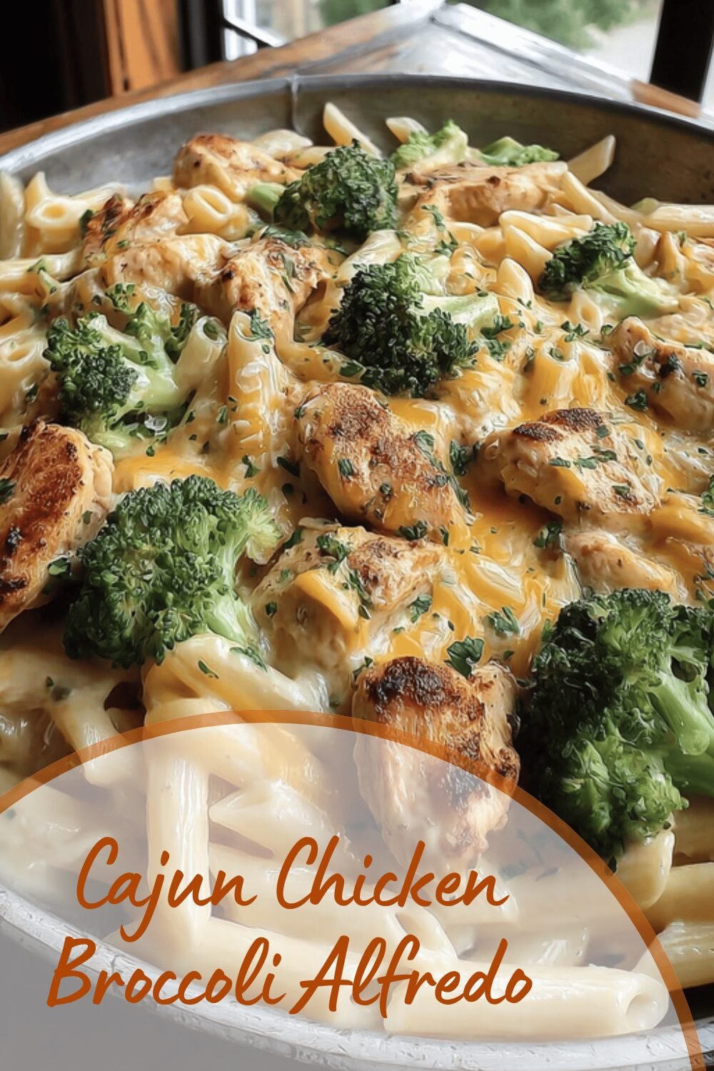 Cajun Chicken Broccoli Alfredo