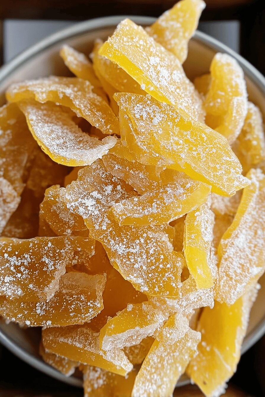 Candied Lemon Peel