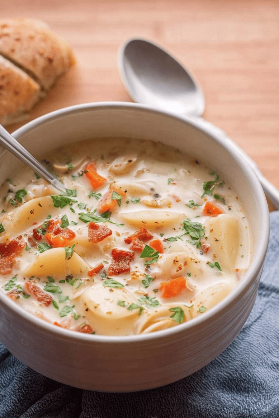 Clam Chowder Recipe Classic Creamy Soup With Fresh Clams And Herbs 6 Clam Chowder Recipe