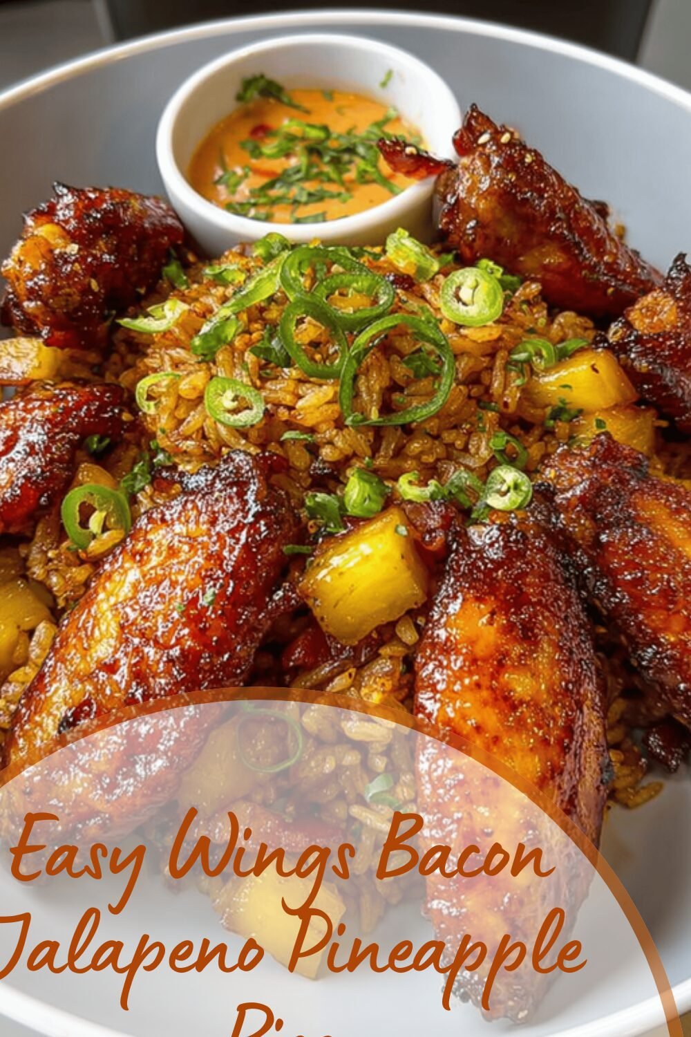 Easy Wings Bacon Jalapeno Pineapple Rice