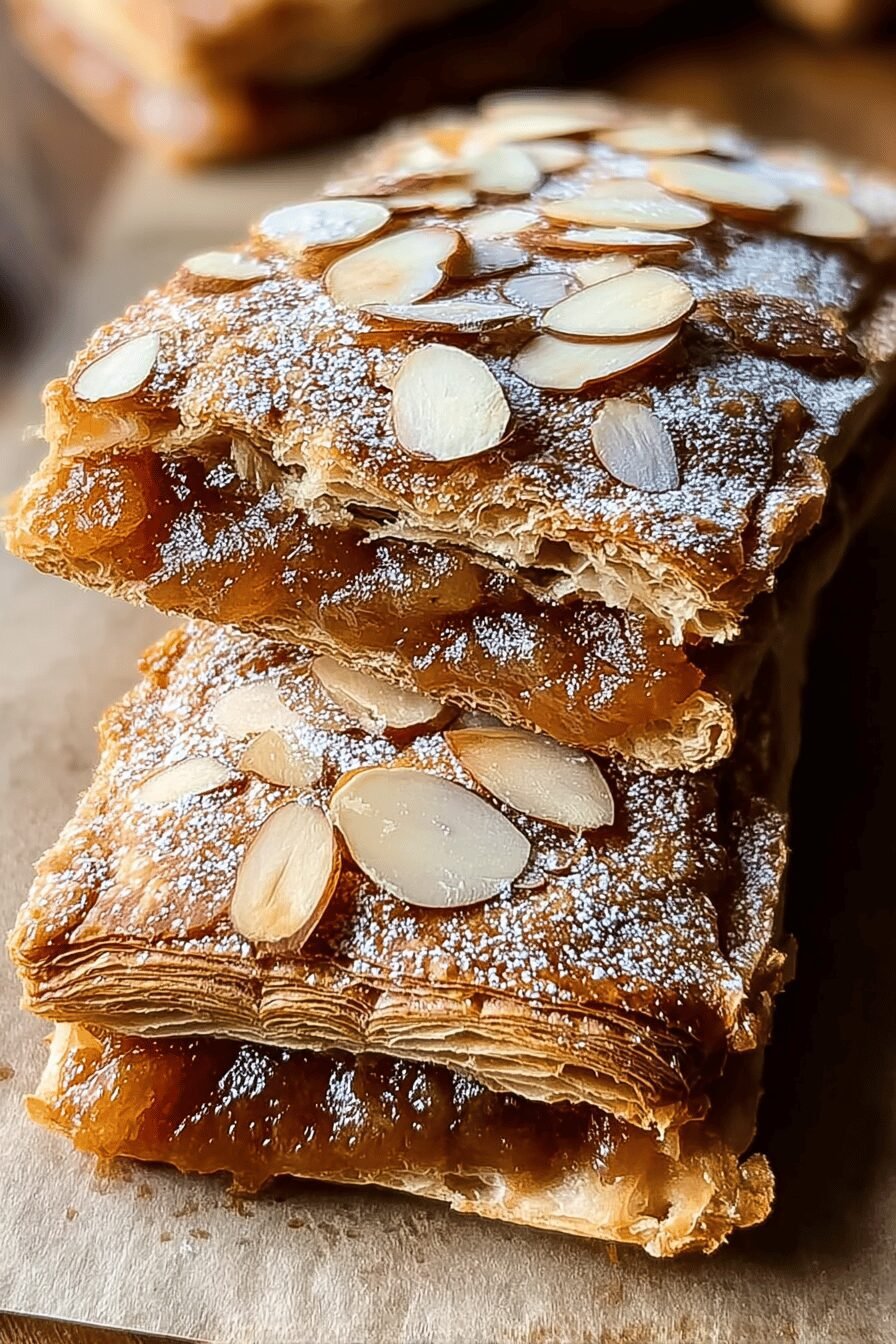 Gingerbread Almond Croissant
