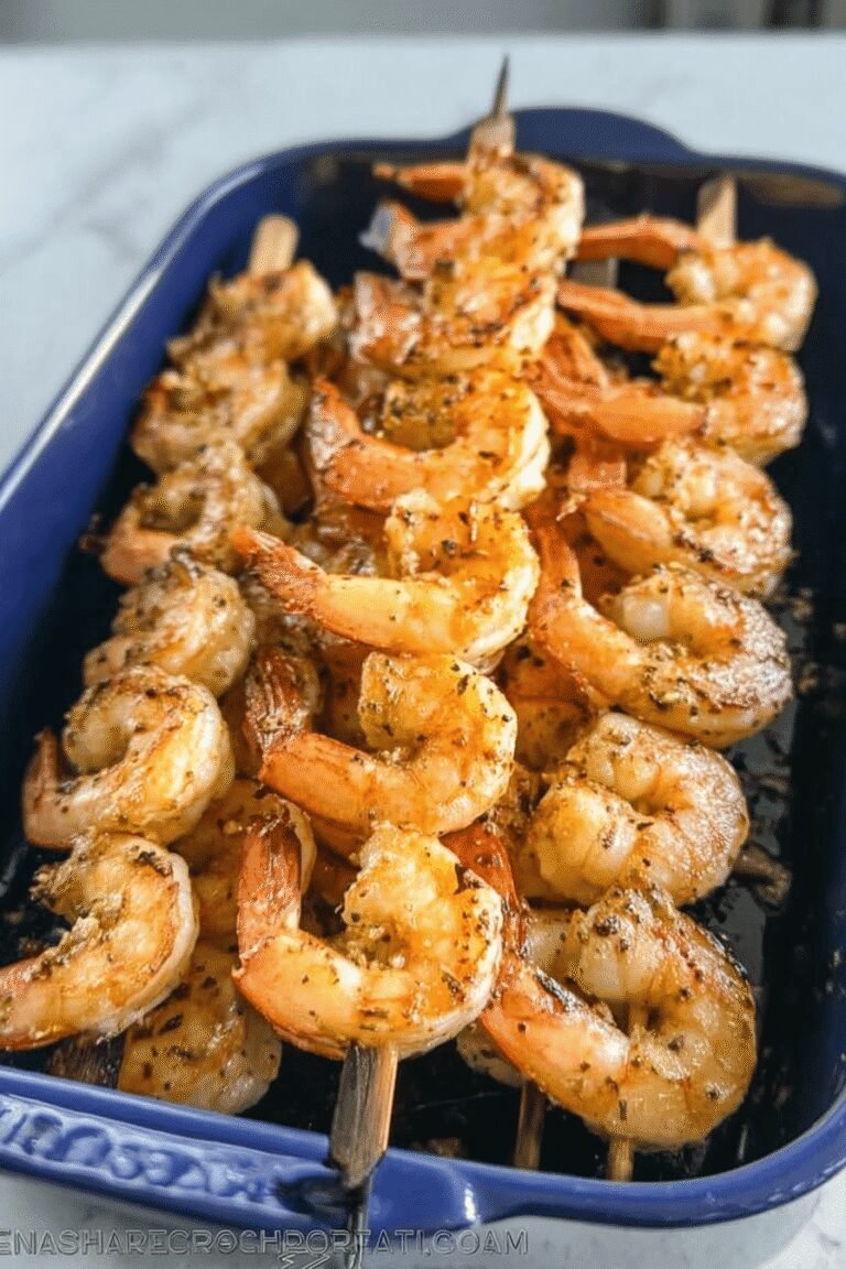 Grilled Garlic Cajun Shrimp Skewers 10.Png