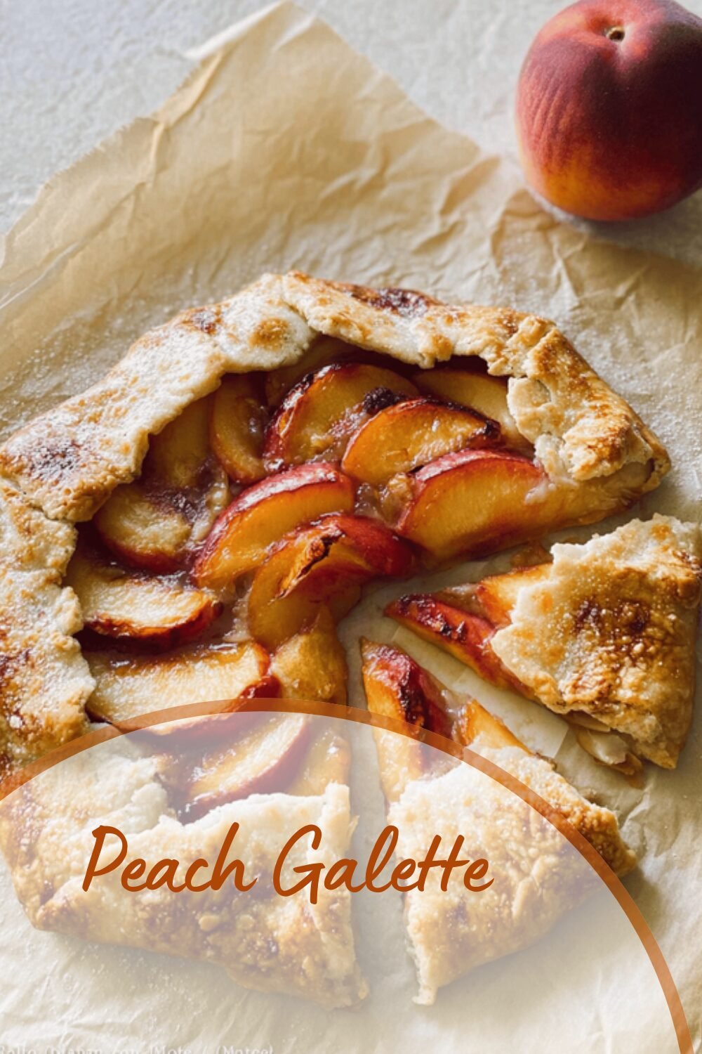 Peach Galette