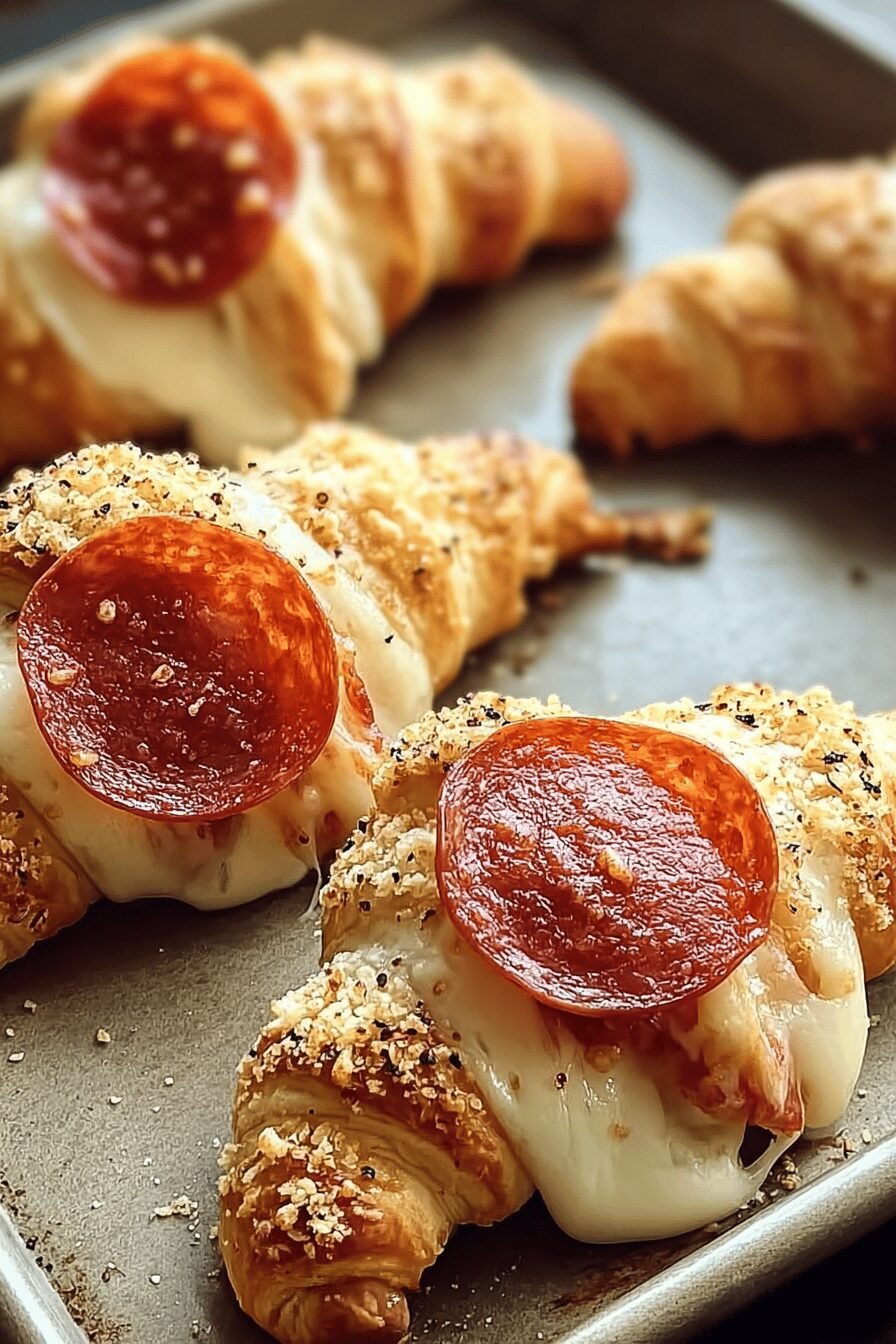Pepperoni Crescent Rolls
