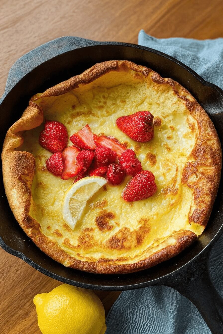 Sourdough Dutch Baby Pancake