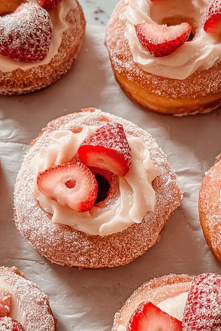 Strawberry Vanilla Cronut 89.Png