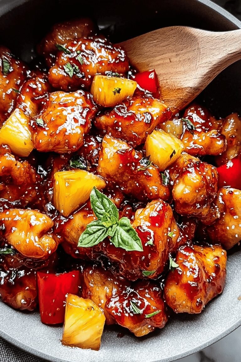 Sweet Sticky Pineapple Chicken 97.Png