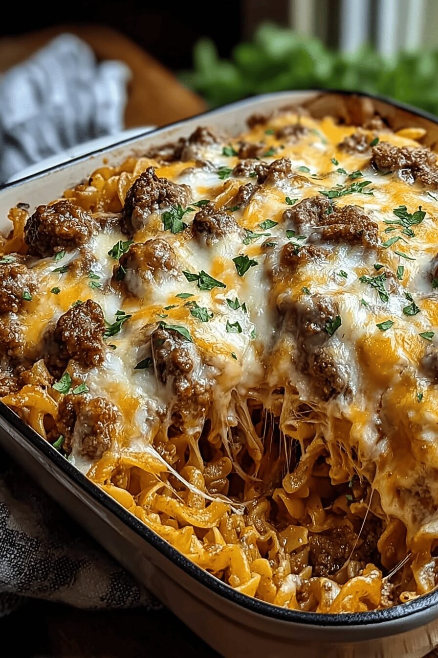 Angel Beef Casserole Recipe With Rich Savory Flavors 6 Angel Beef Casserole