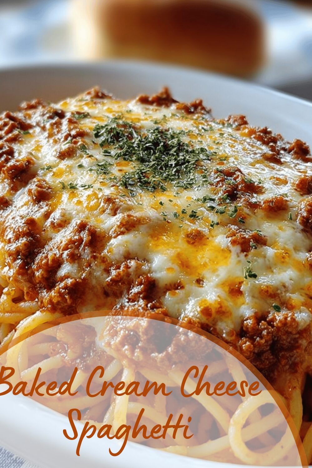 Baked Cream Cheese Spaghetti