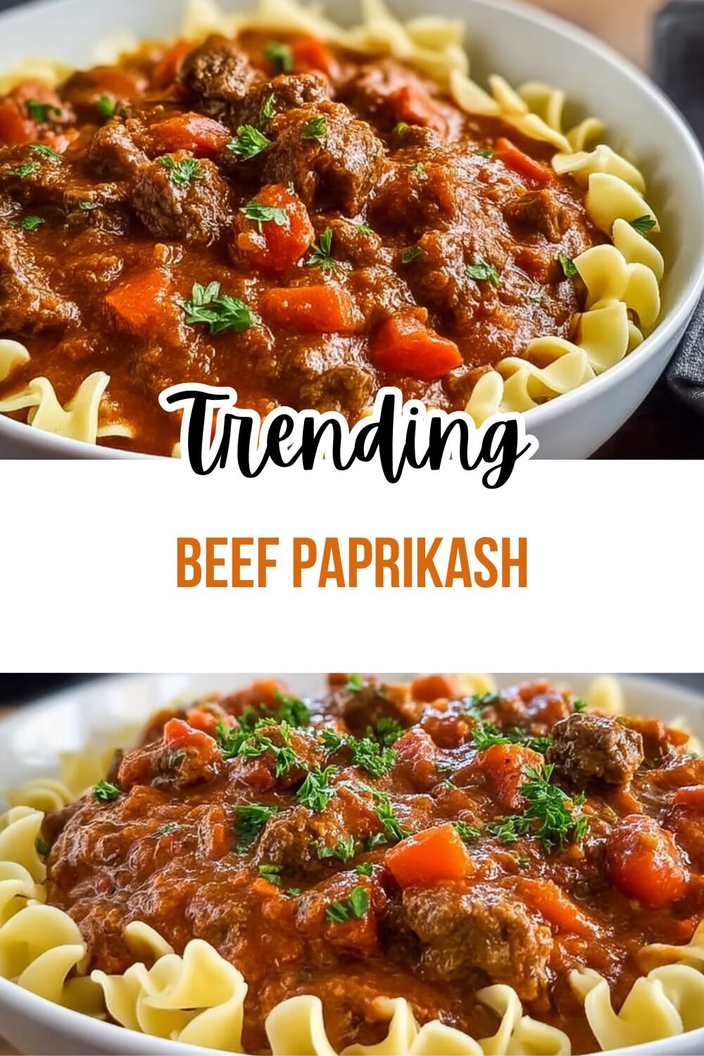 Beef Paprikash
