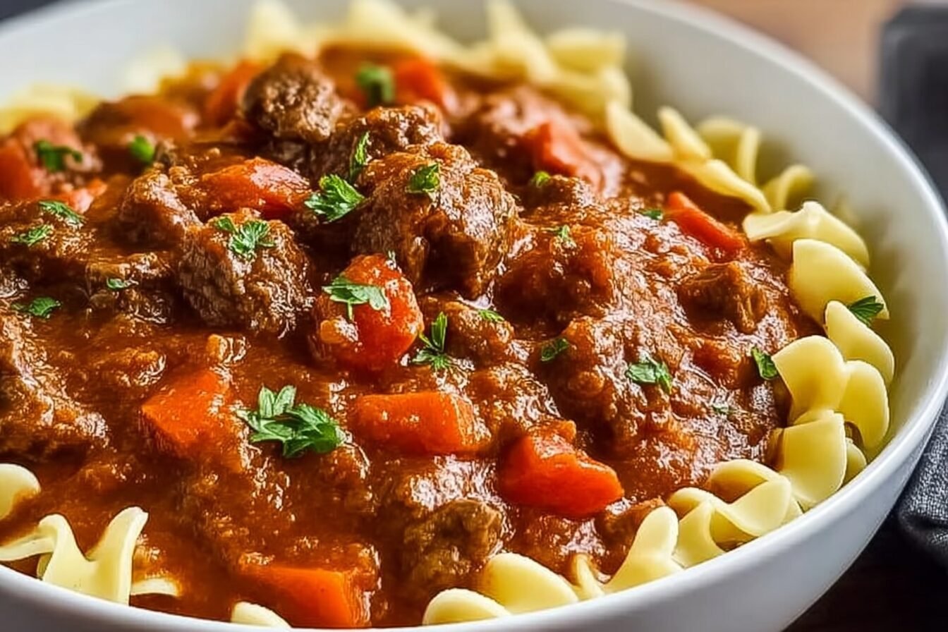 Beef Paprikash