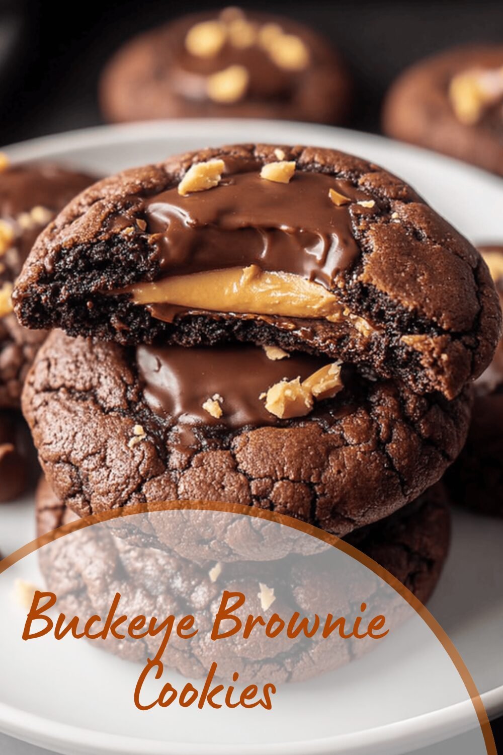 Buckeye Brownie Cookies