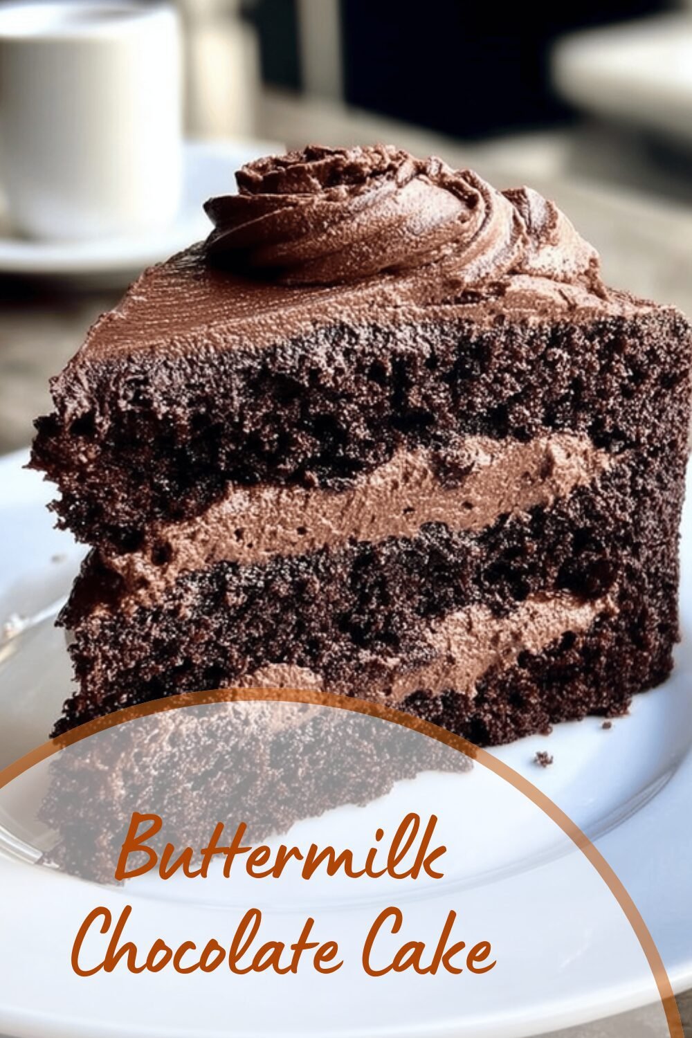 Buttermilk Chocolate Cake