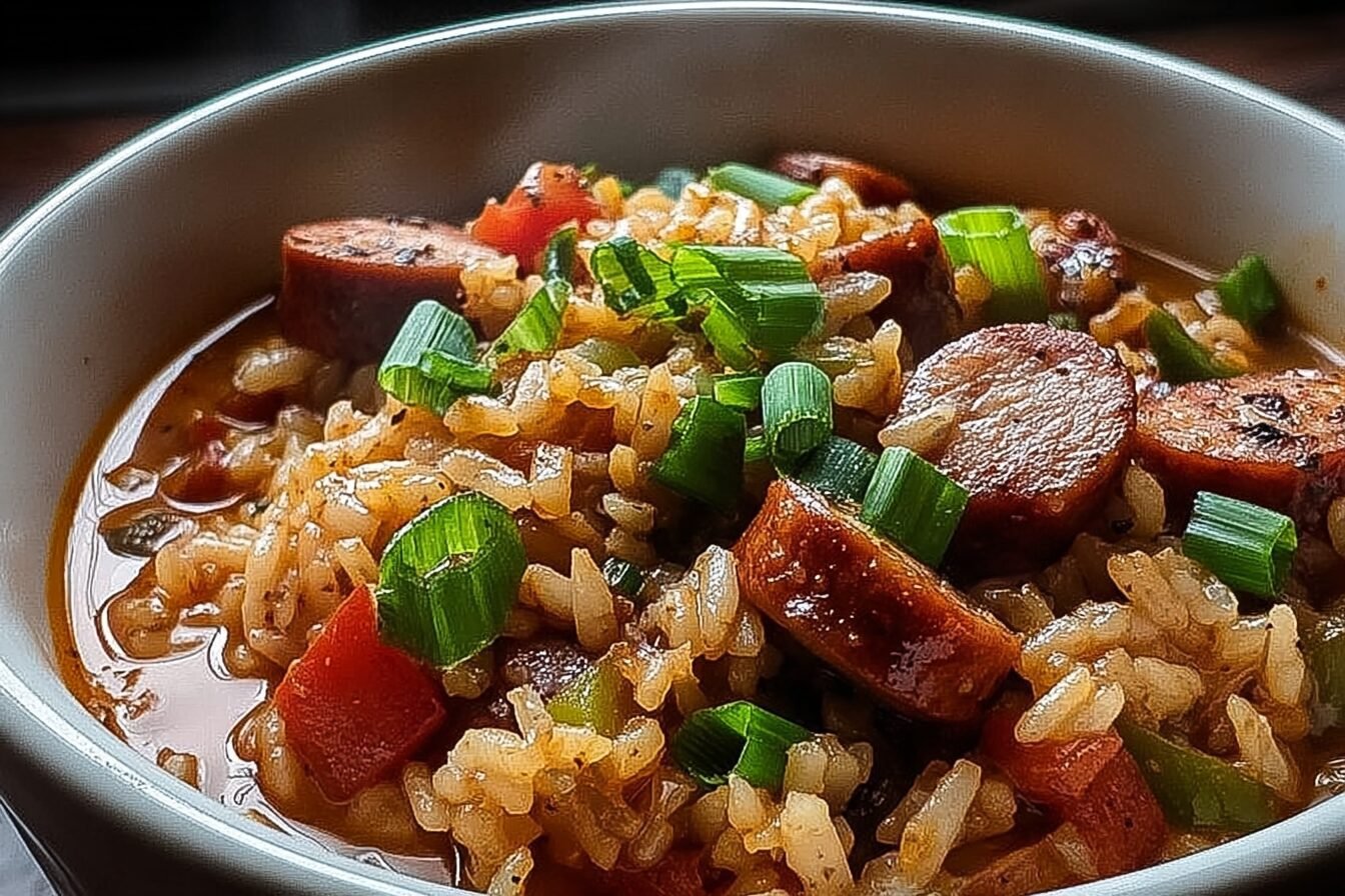 Cajun Chicken Sausage Rice