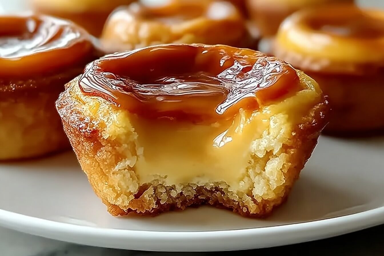 Caramel Flan Muffins