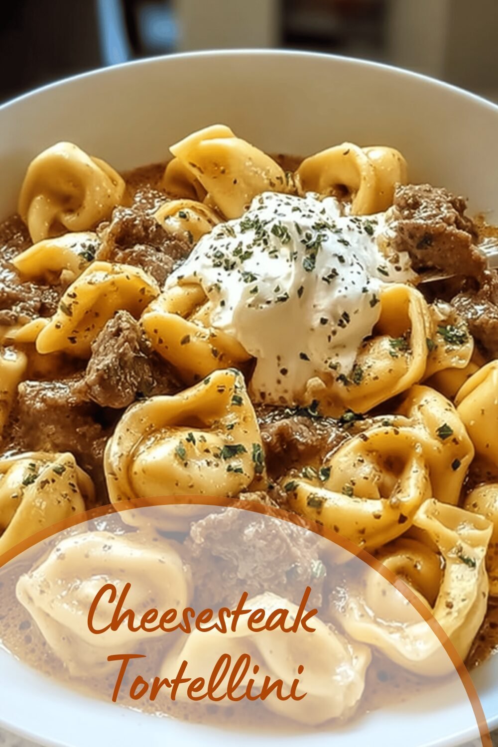 Philly Cheesesteak Tortellini Recipe With Savory Cheese And Tender Steak 7 Cheesesteak Tortellini