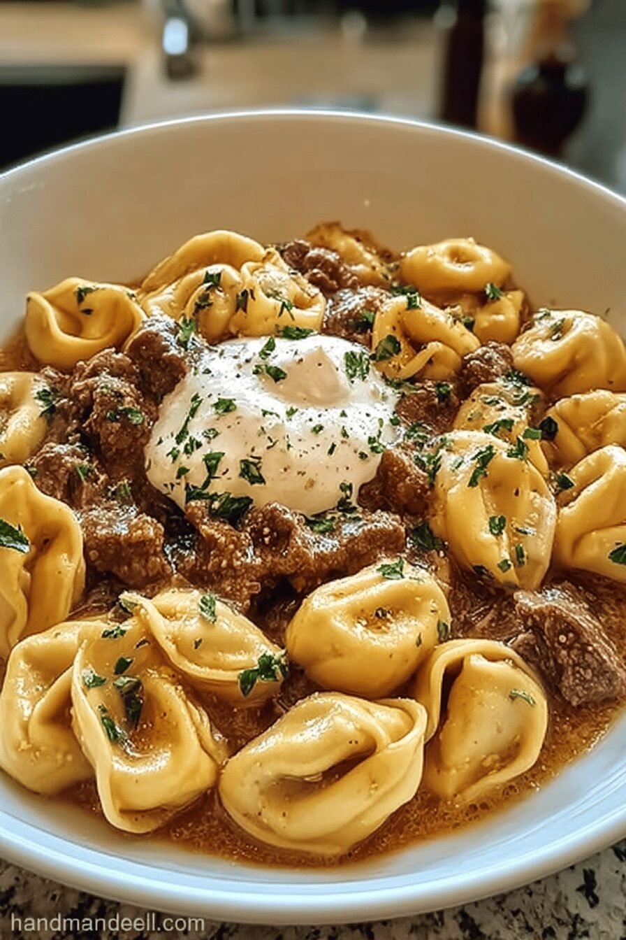 Philly Cheesesteak Tortellini Recipe With Savory Cheese And Tender Steak 6 Cheesesteak Tortellini
