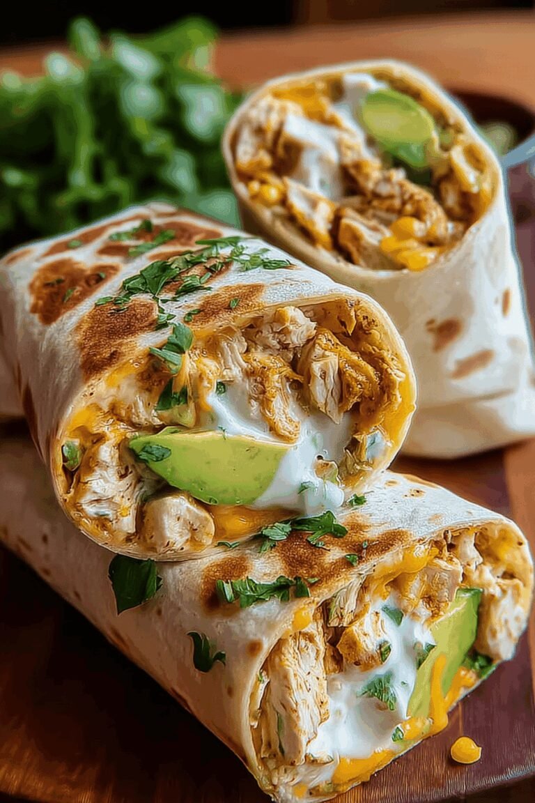 Chicken Avocado Ranch Burritos 82.Png