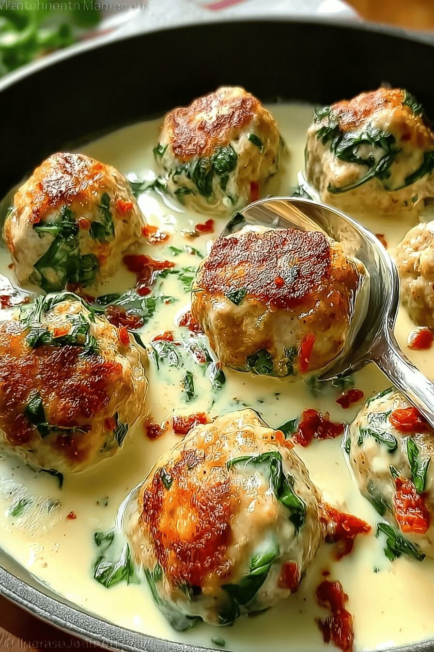 Chicken Ricotta Meatballs