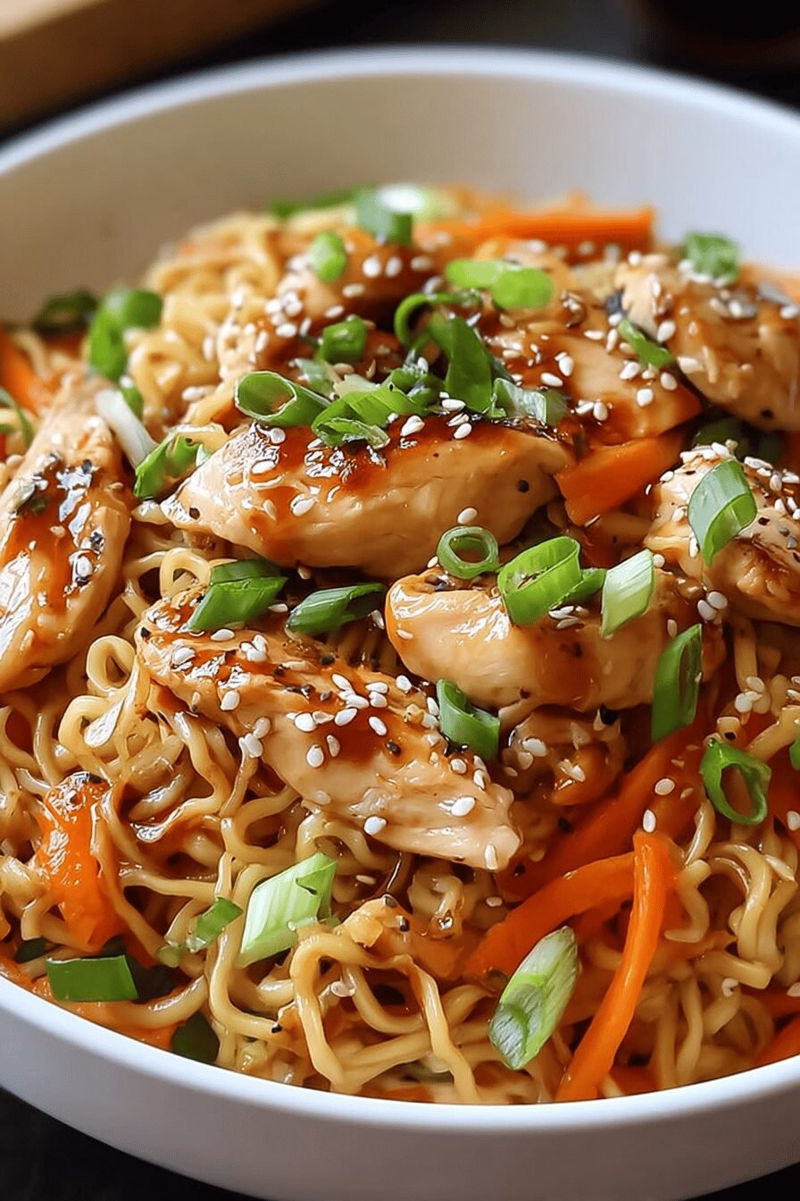 Chicken Yakisoba