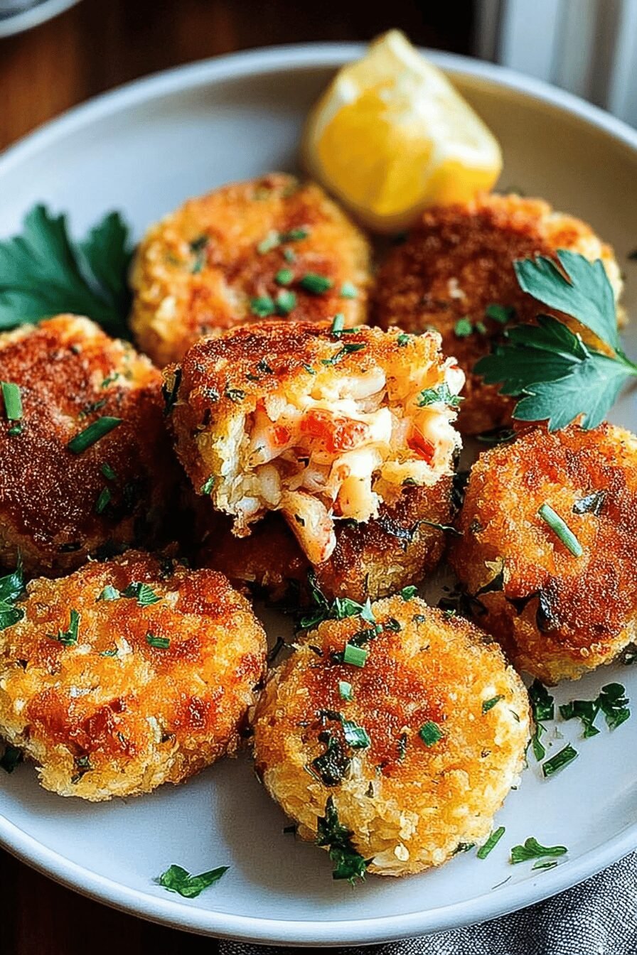 Crab Shrimp Cakes