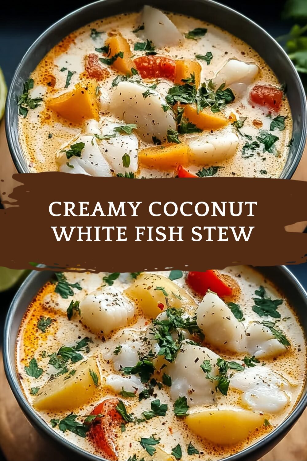 Creamy Coconut White Fish Stew