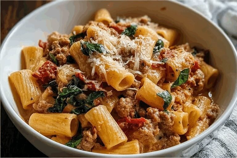 Creamy Italian Sausage Sun Dried Tomato Pasta 87.Png