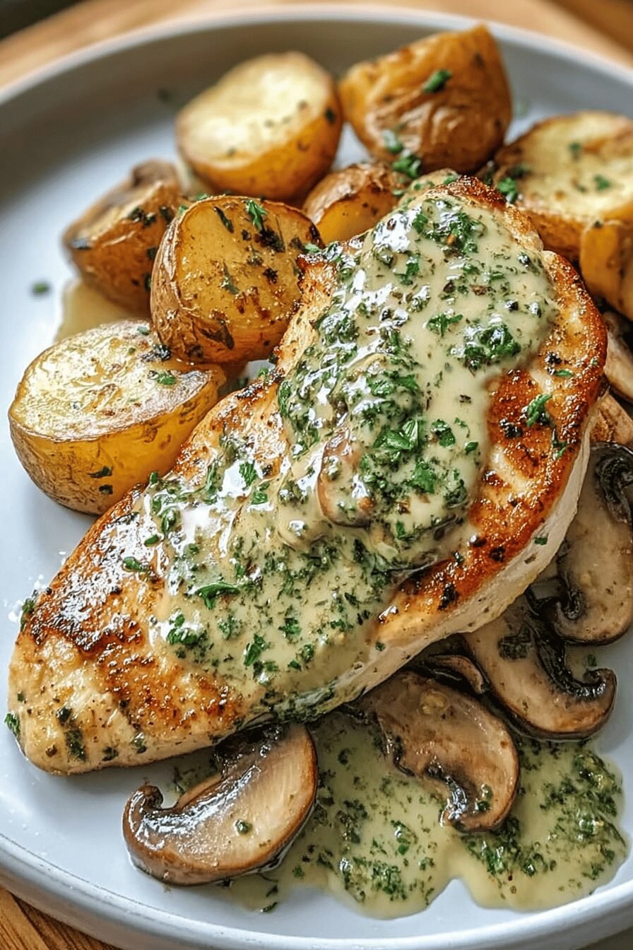 Creamy Pesto Chicken Recipe With Rich Garlic And Parmesan Sauce 6 Creamy Pesto Chicken Dinner