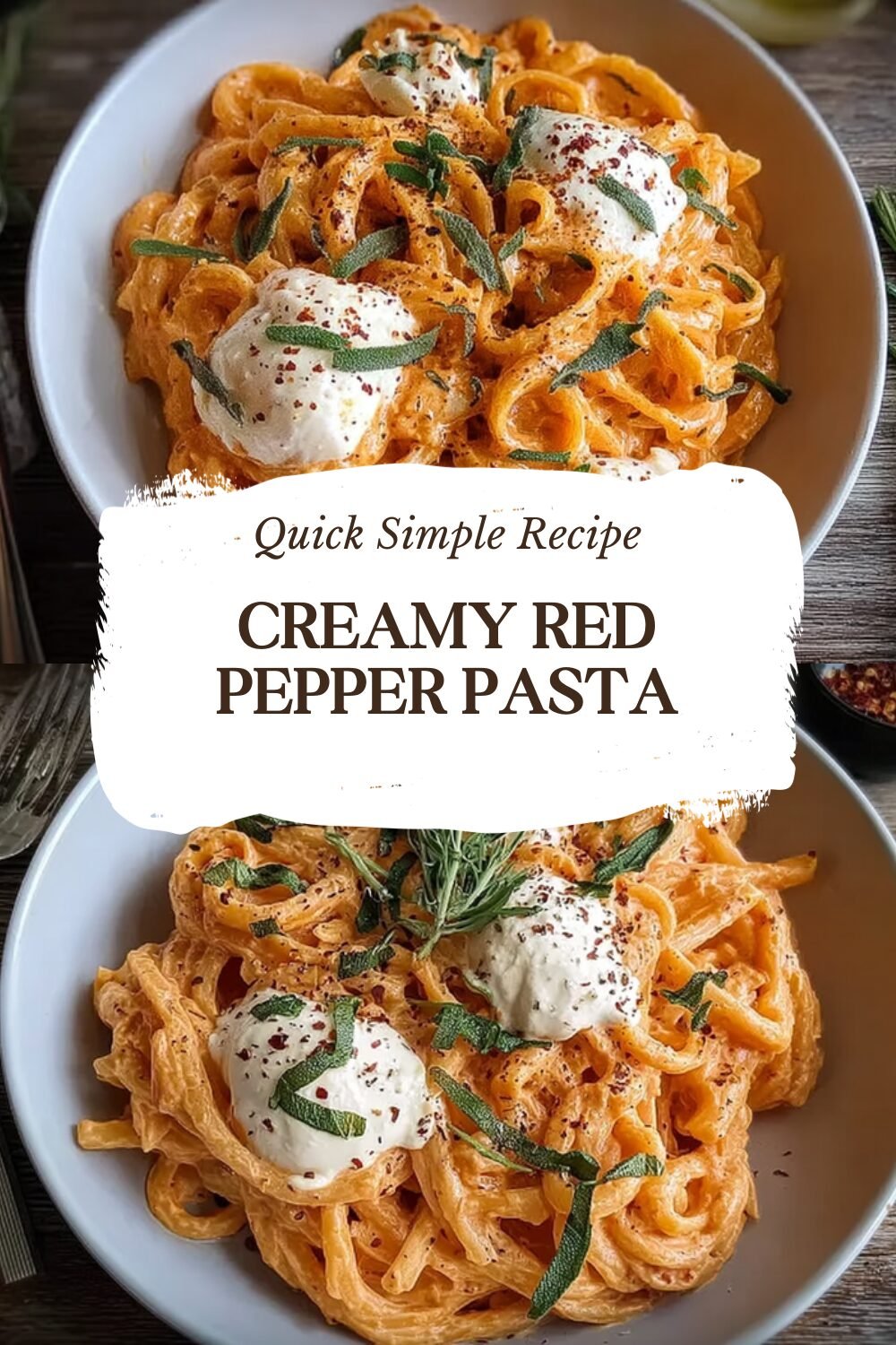 Creamy Red Pepper Pasta