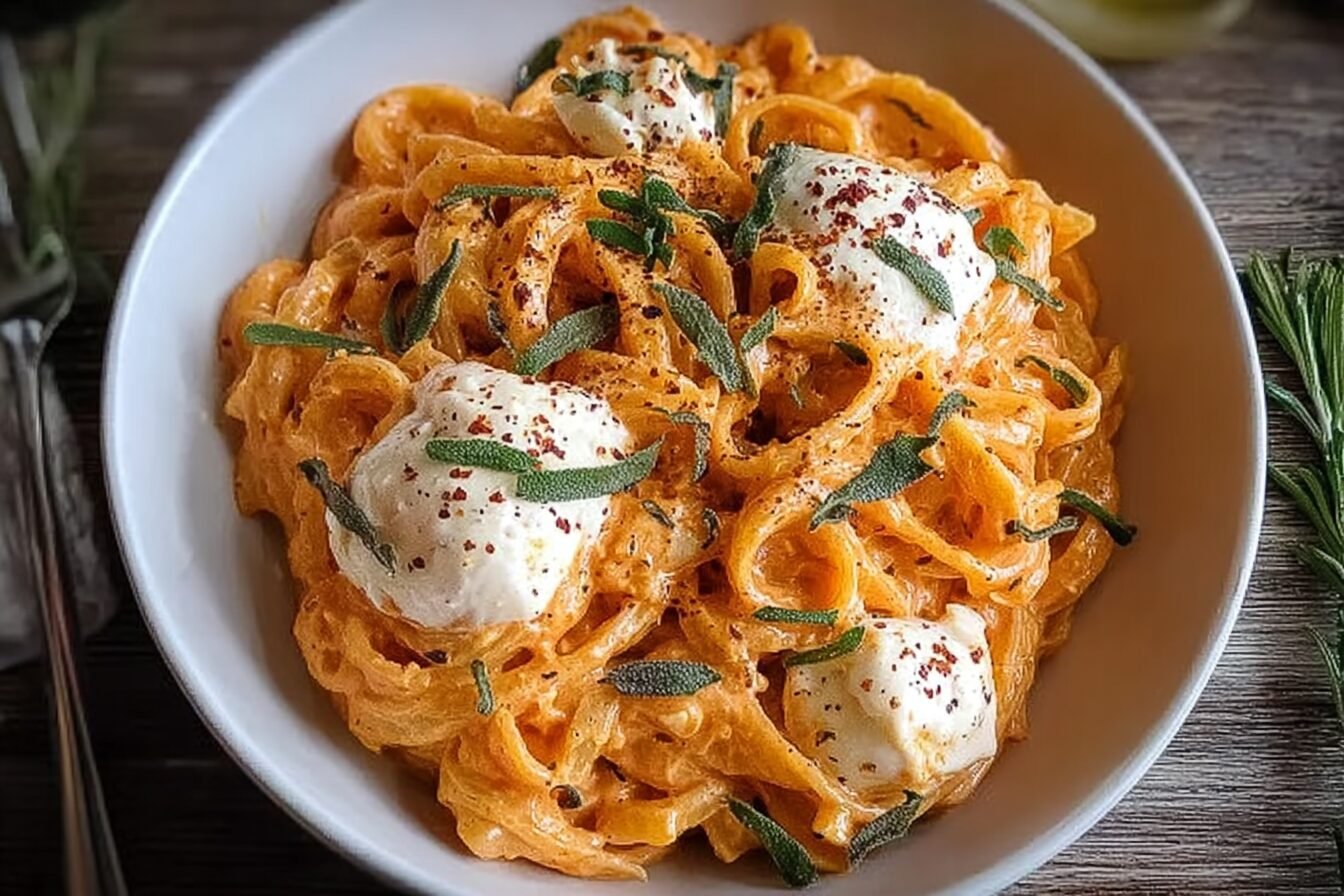 Creamy Red Pepper Pasta