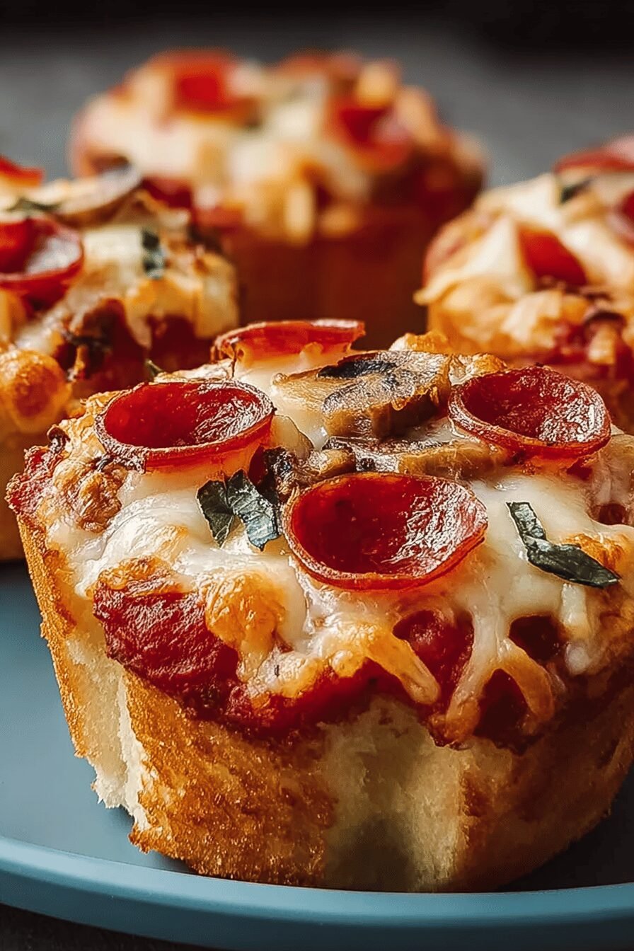 Pizza Cupcakes Recipes That Are Fun, Easy, And Flavorful 6 Deep Dish Pizza Cupcakes