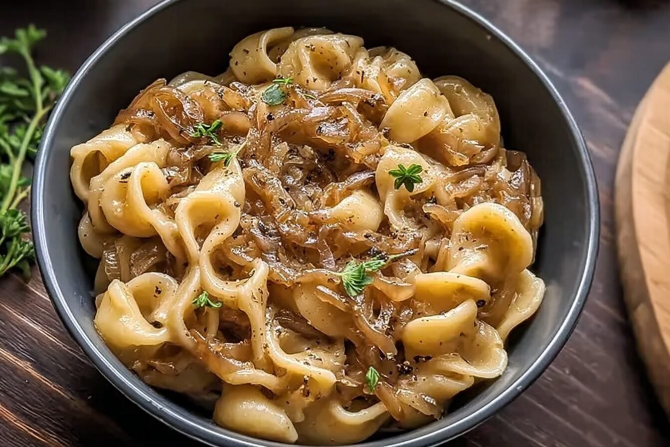 One Pot French Onion Pasta Recipe For Simple Flavorful Meals 6 French Onion Pasta