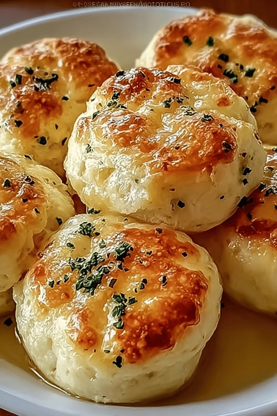 Garlic Butter Cheese Bombs