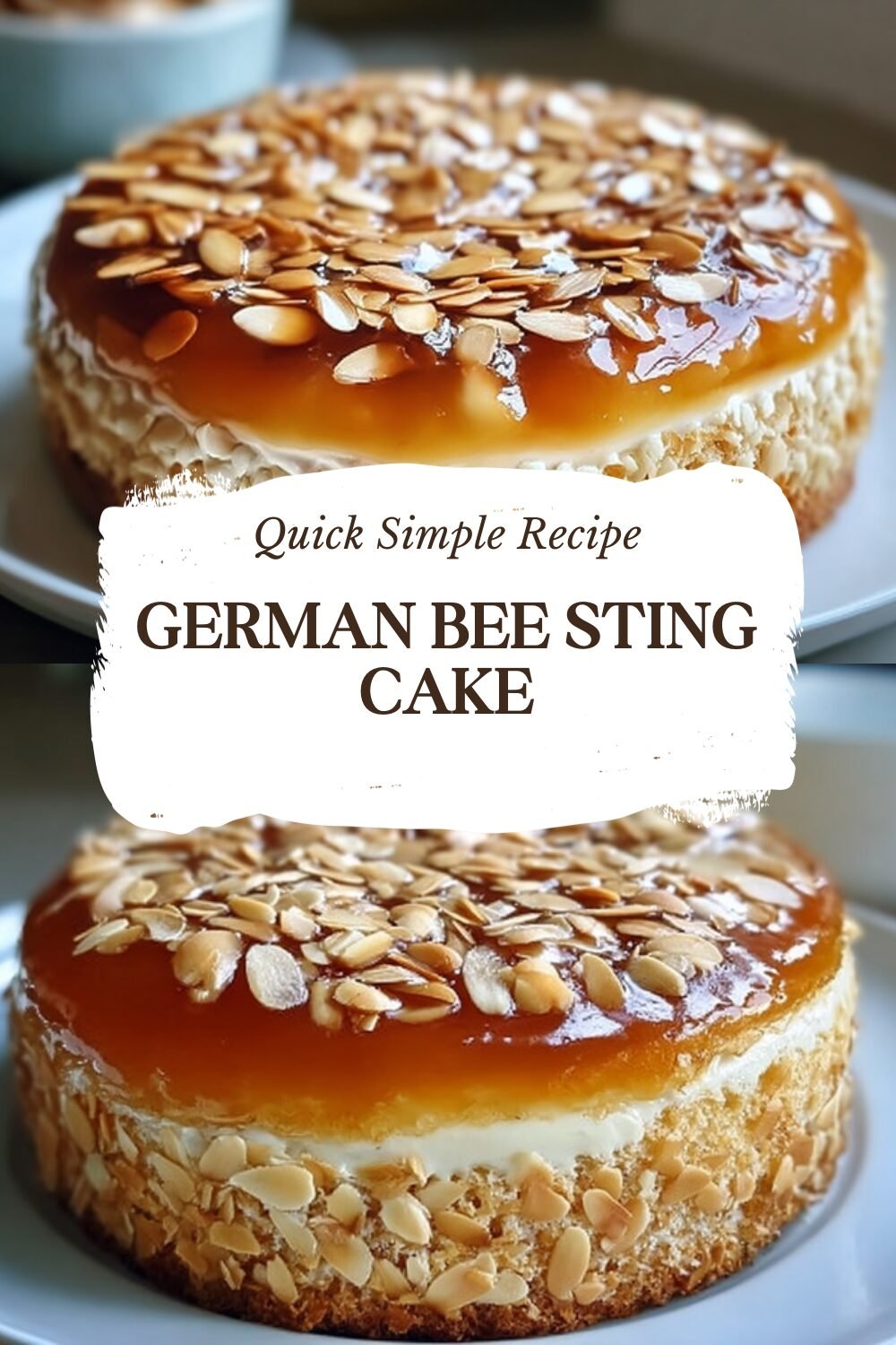 German Bee Sting Cake