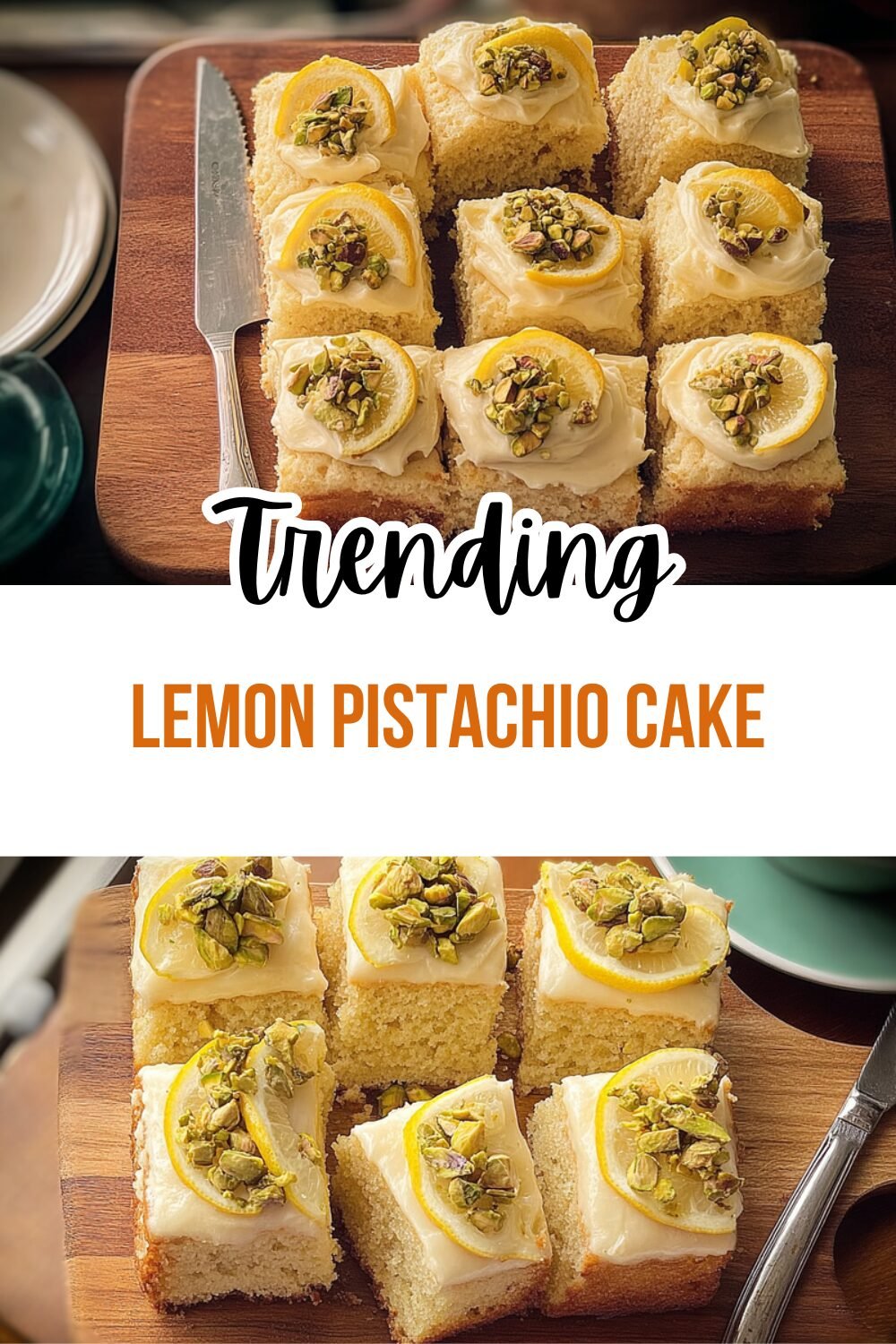 Lemon Pistachio Cake