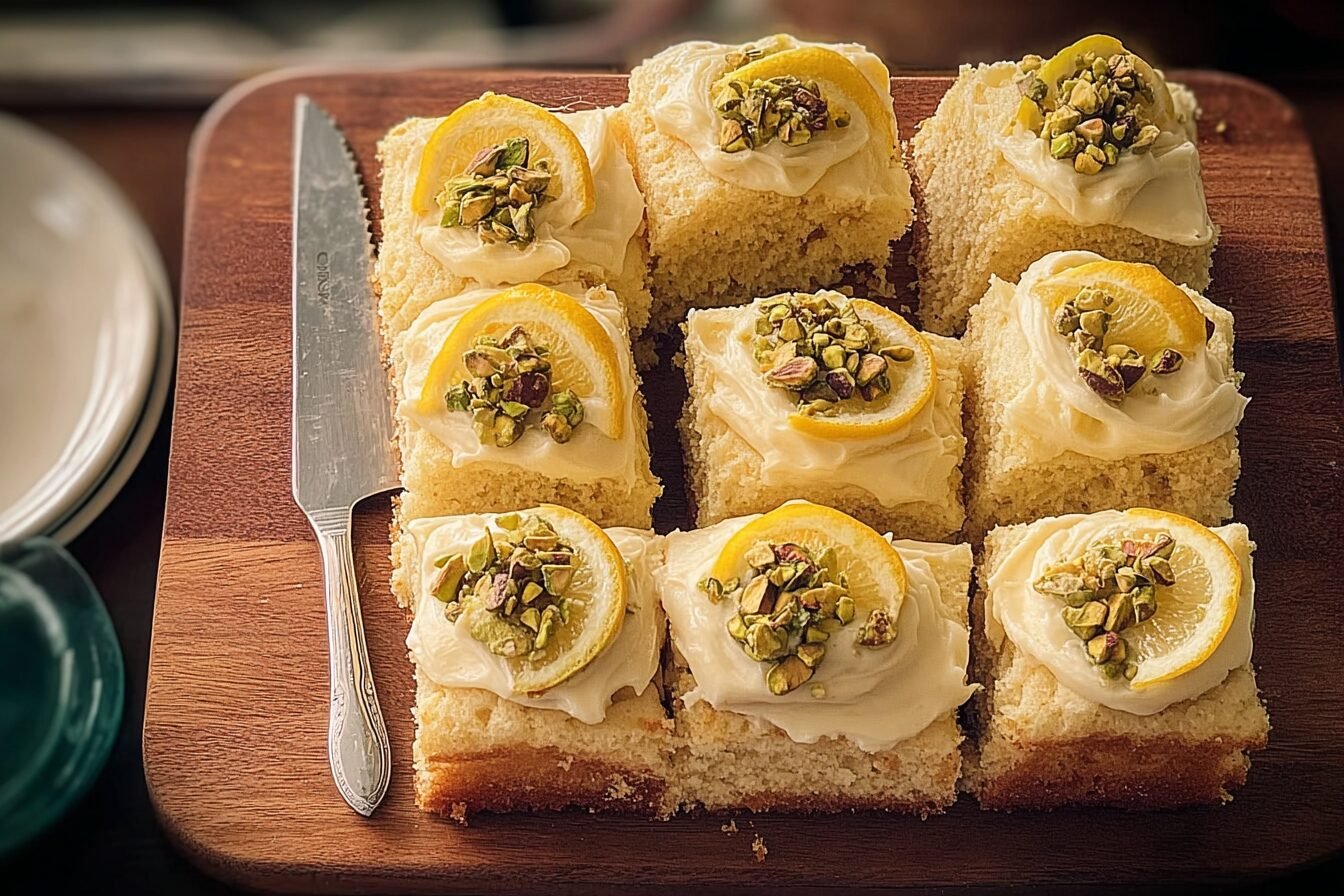 Lemon Pistachio Cake