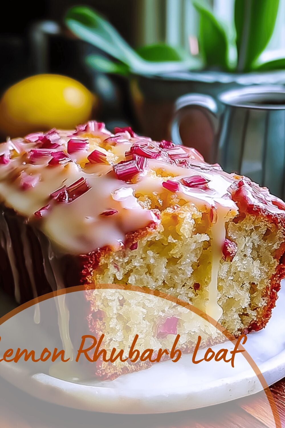 Lemon Rhubarb Loaf