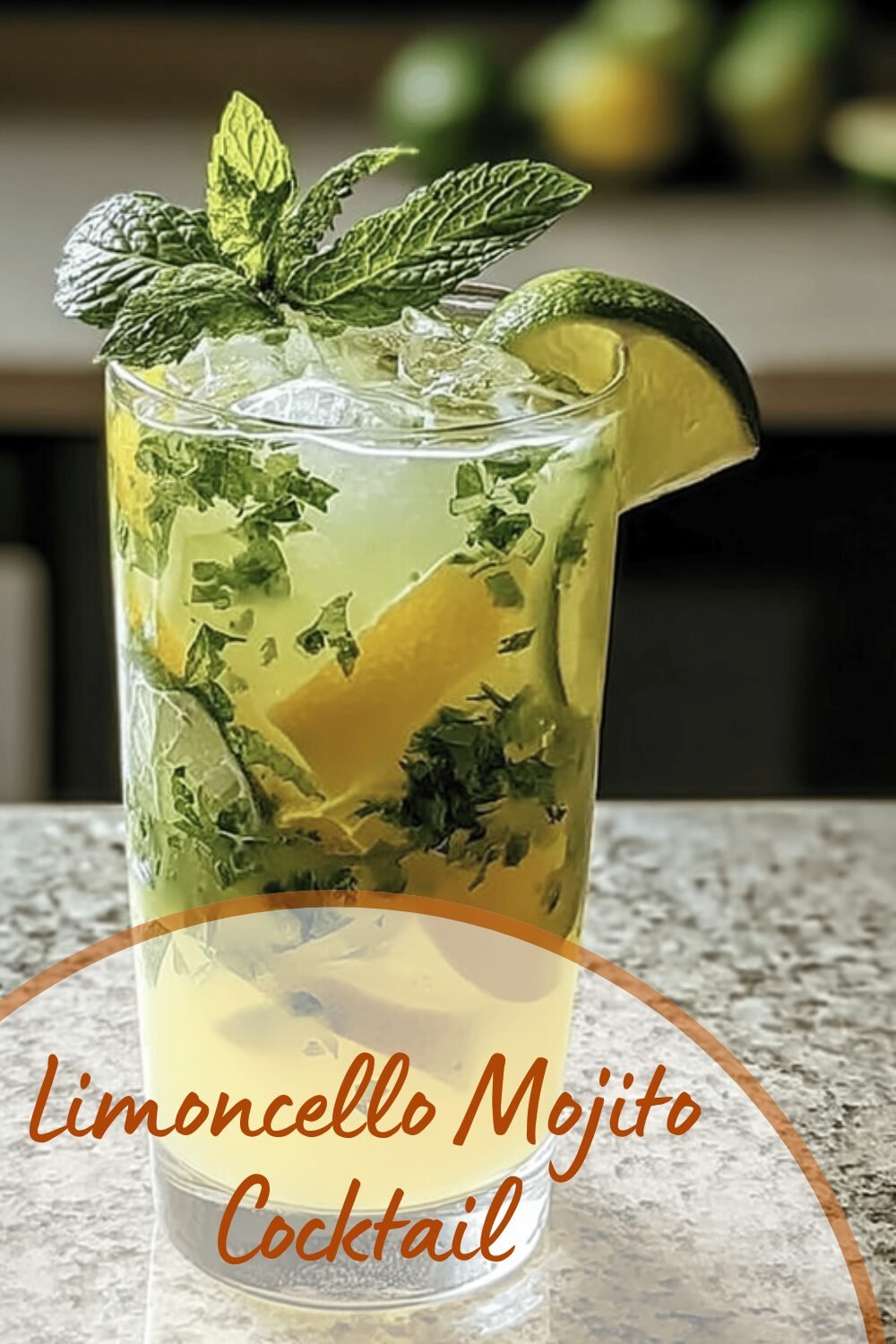 Limoncello Mojito Cocktail