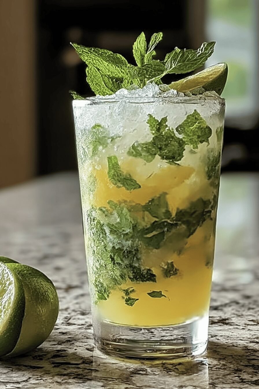 Limoncello Mojito Cocktail