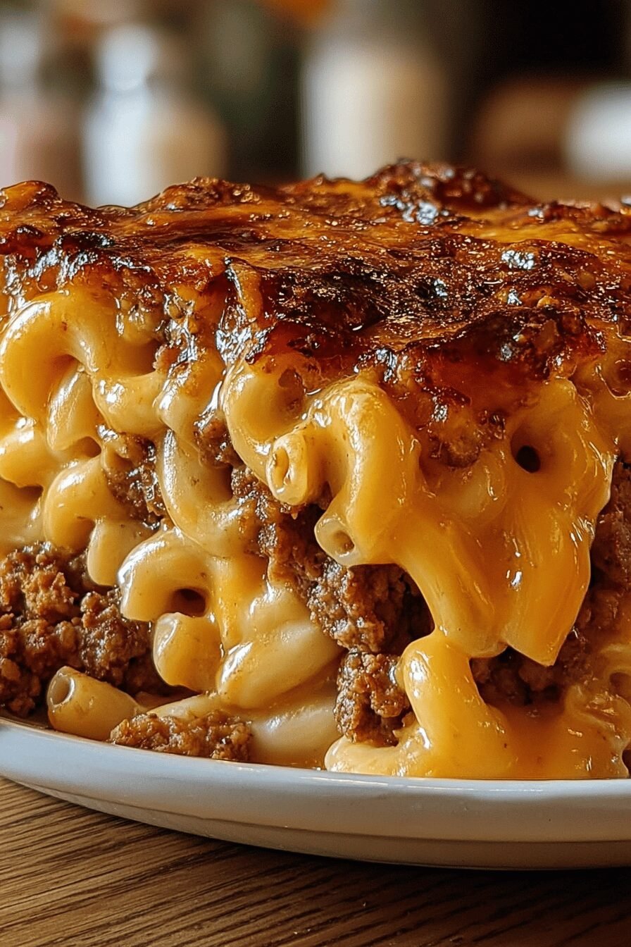 Mac And Cheese Meatloaf Casserole Recipe With Comfort Food Flair 6 Mac And Cheese Meatloaf