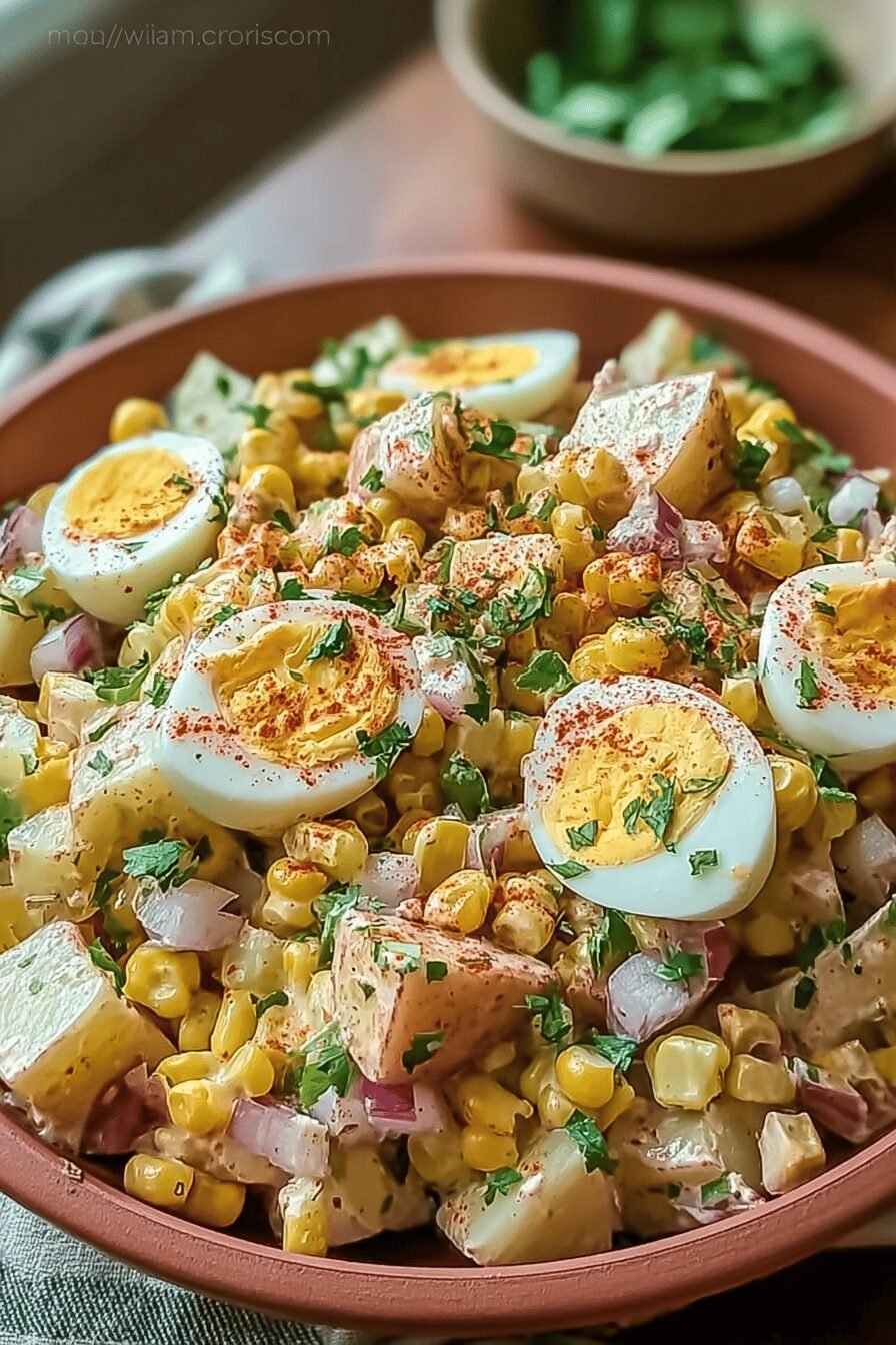 Mexican Street Corn Potato Salad