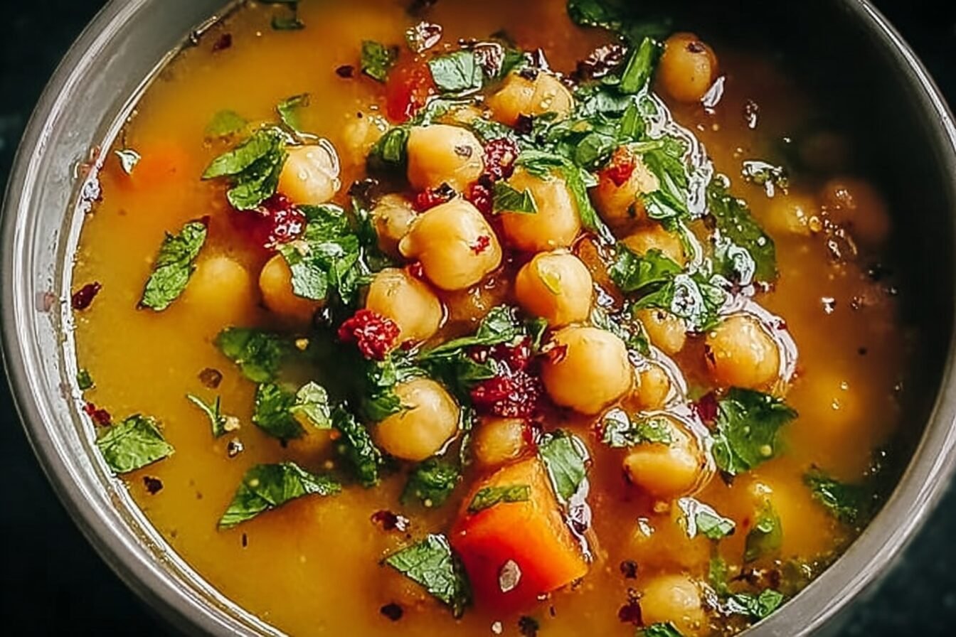 Moroccan Chickpea Soup