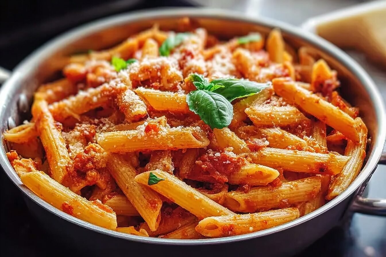 Penne Arrabbiata Recipe With Spicy Tomato And Garlic Sauce 6 Penne Arrabbiata