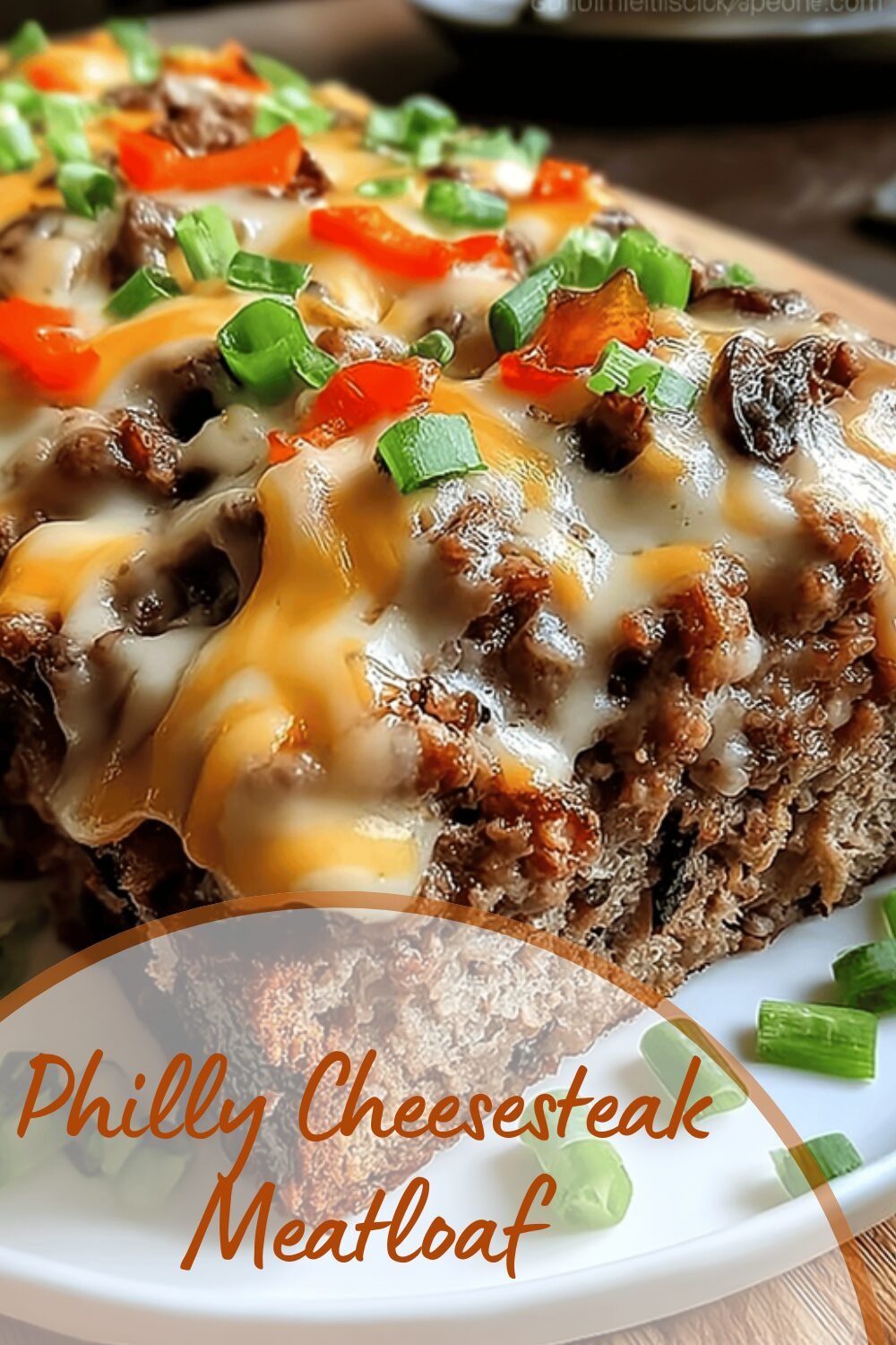 Philly Cheesesteak Meatloaf Recipe With Classic Cheese And Peppers 7 Philly Cheesesteak Meatloaf