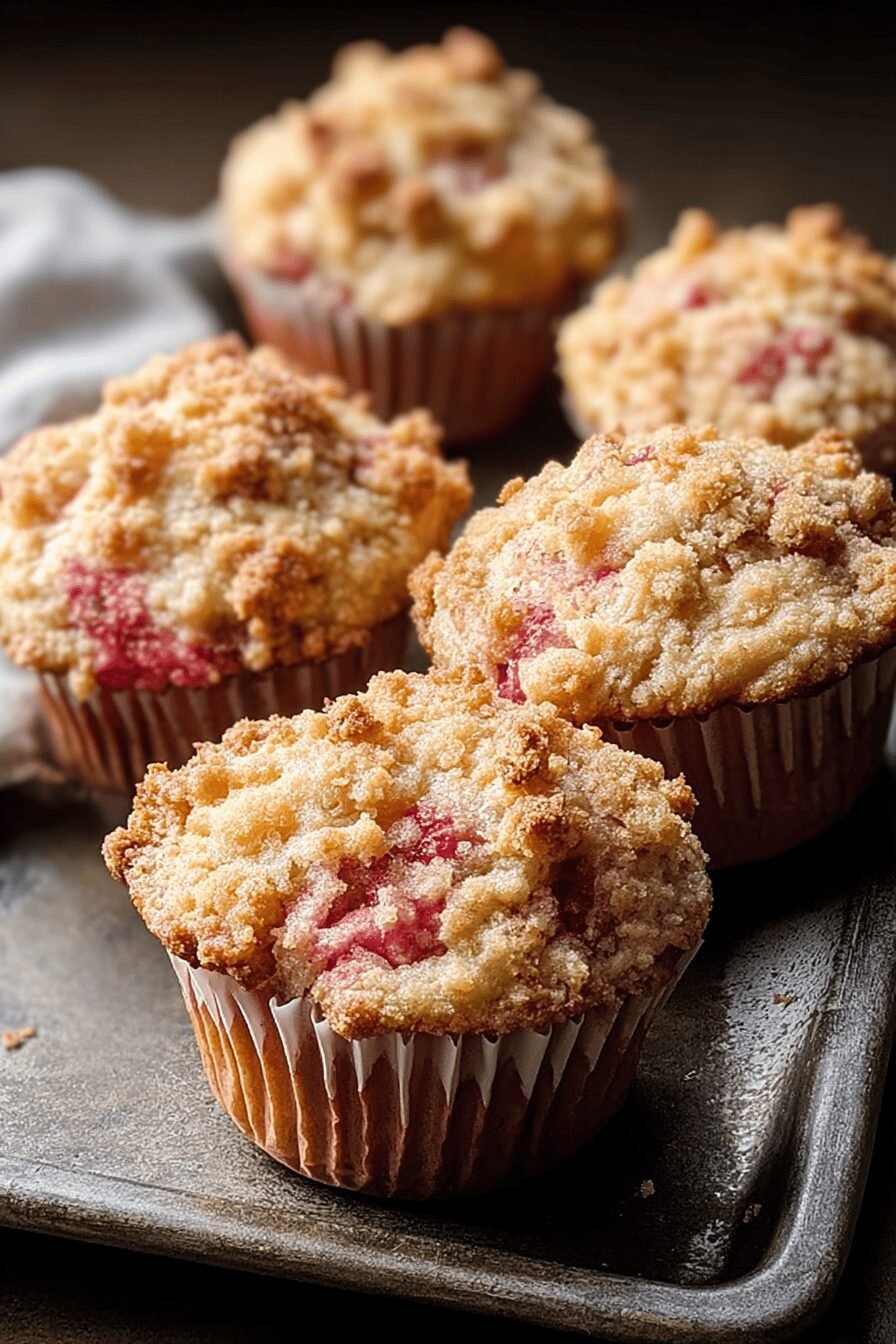Rhubarb Muffins