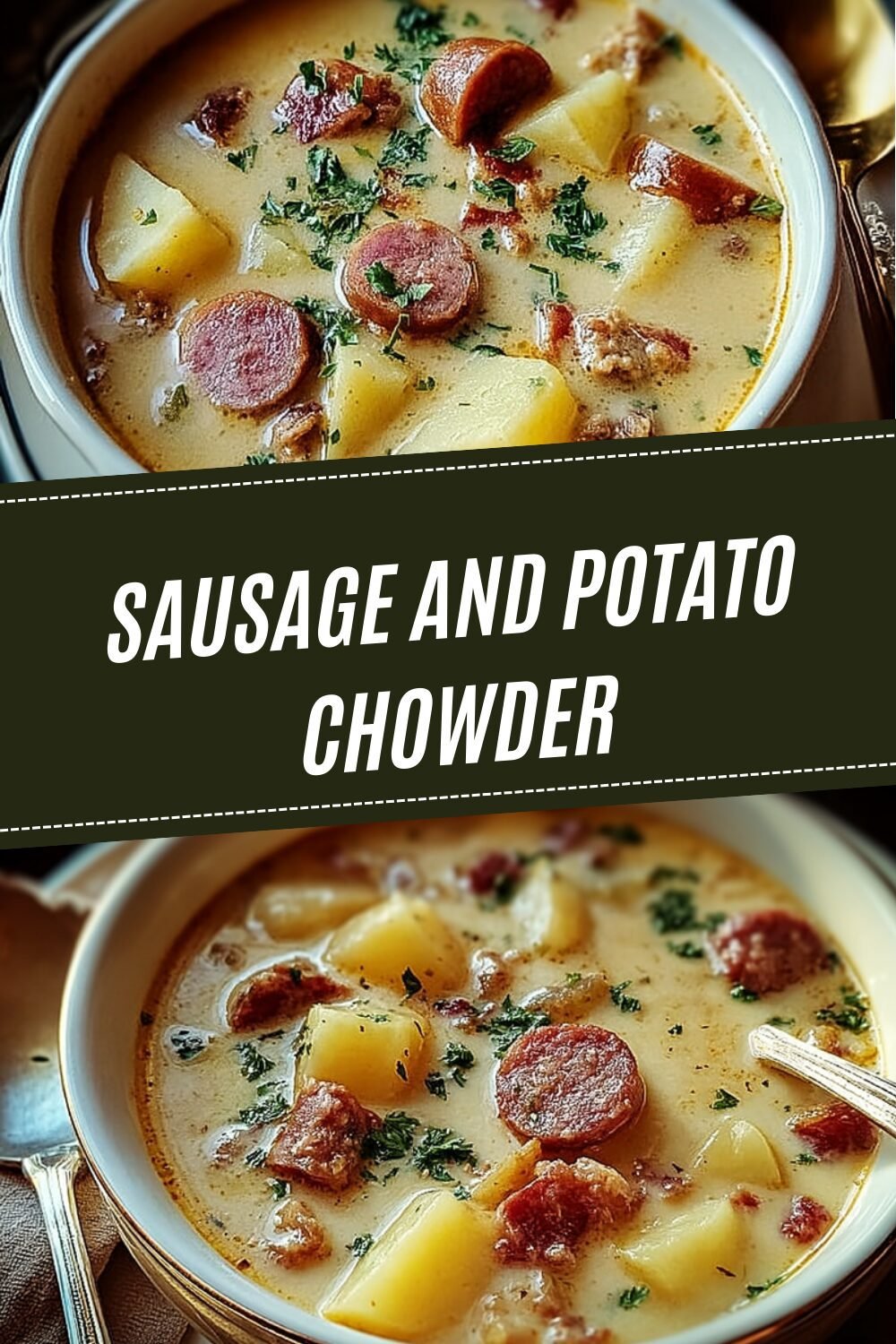 Potato And Sausage Chowder Recipe With Creamy And Hearty Flavors 7 Sausage And Potato Chowder